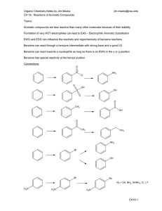 Organic Chemistry Notes by Jim Maxka