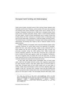 European bank funding and deleveraging