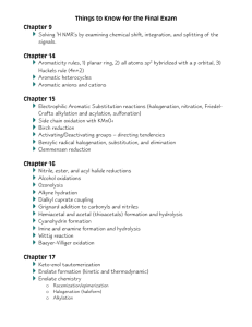 Things to Know for the Final Exam Chapter 9  Chapter 14