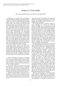 American Economic Review: Papers &amp; Proceedings 100 (May 2010): 573–578  10.1257/aer.100.2.573