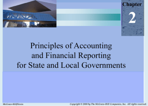 2 Principles of Accounting and Financial Reporting for State and Local Governments