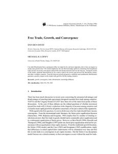 Journal of Economic Growth, 3: 143–170 (June 1998)