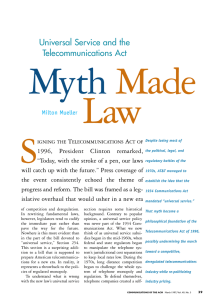 Myth Made Law S