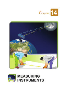 14 C MEASUrINg INSTrUMENTS