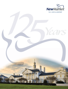 Years 2011 AnnuAl RepoRt