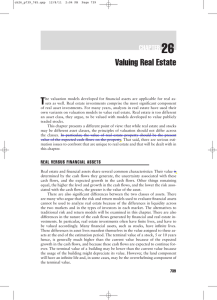 26 T Valuing Real Estate CHAPTER