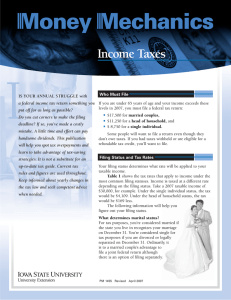 I Income Taxes  with