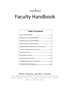 Faculty Handbook   Table of Contents 