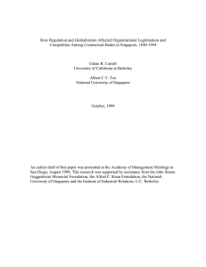 How Regulation and Globalization Affected Organizational Legitimation and