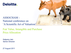 ASSOCHAM - National conference on ‘A Scientific Art of Valuation’