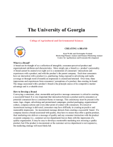 The University of Georgia College of Agricultural and Environmental Sciences