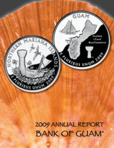 BANK OF GUAM 2009 ANNUAL REPORT ®