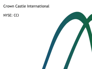 Crown Castle International NYSE: CCI