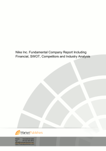 Nike Inc. Fundamental Company Report Including