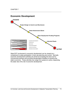 Economic Development CHAPTER 7 PASSIVE
