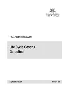 Life Cycle Costing Guideline T A