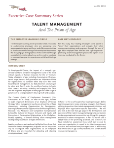 talent management And The Prism of Age