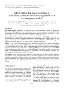 Psychological Medicine , 2005, 35, 475–487. DOI : 10.1017/S0033291704003563