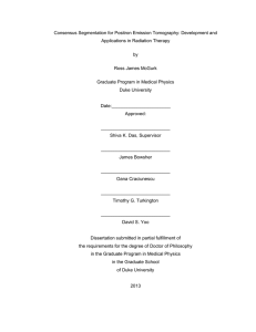 Consensus Segmentation for Positron Emission Tomography: Development and