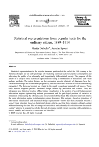 Statistical representations from popular texts for the ordinary citizen, 1889–1914