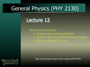 General Physics (PHY 2130) Lecture 12