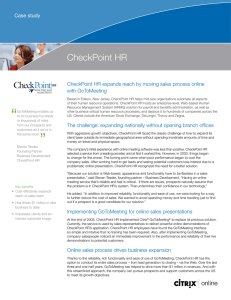 CheckPoint HR McKesson Pharmacy Systems with GoToMeeting
