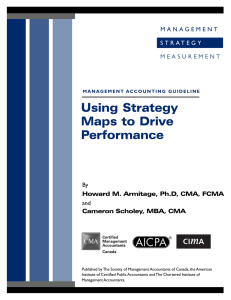 Using Strategy Maps to Drive Performance