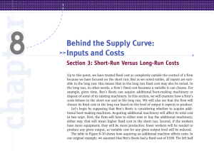 8 Behind the Supply Curve: Inputs and Costs &gt;&gt;
