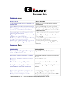 Lease vs. Loan