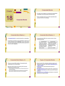 Chapter Corporate Bonds