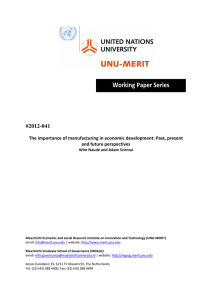 Working Paper Series  #2012-041