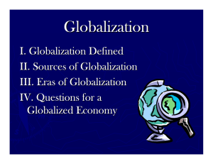 Globalization