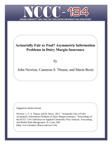Actuarially Fair or Foul? Asymmetric Information by