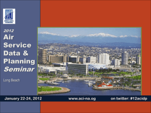 Seminar Air Service Data &amp;