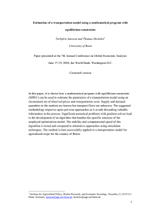 Paper presented at the 7th Annual Conference on Global Economic... June 17-19, 2004, the World Bank, Washington D.C.