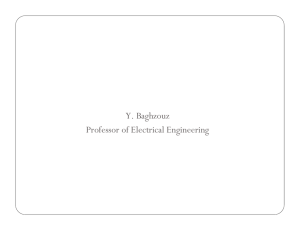 EE 495-695 Solar Cells + Shading Y. Baghzouz Professor of Electrical Engineering