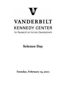 Science Day Tuesday, February 15, 2011