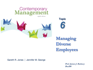 6 Managing Diverse Employees