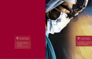 DEPARTMENT OF SURGERY 2008 ANNUAL REPORT
