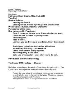 Instructor: Dean Sheehy, MEd, CLS, WTII Take Roll Review Syllabus