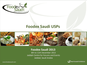 Foodex Saudi USPs