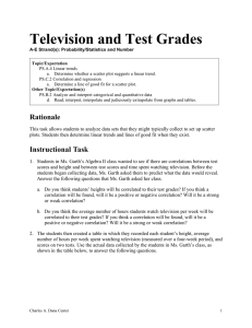 Television and Test Grades