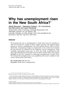 Why has unemployment risen