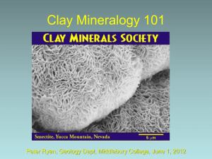 Clay Mineralogy 101