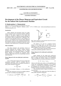 ELECTRONICS AND ELECTRICAL ENGINEERING  ISSN 1392 – 1215 2007.  No. 6(78)