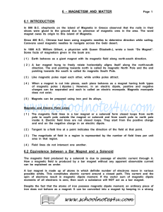 6  -  MAGNETISM  AND  MATTER