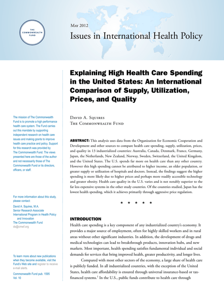 Issues In International Health Policy 