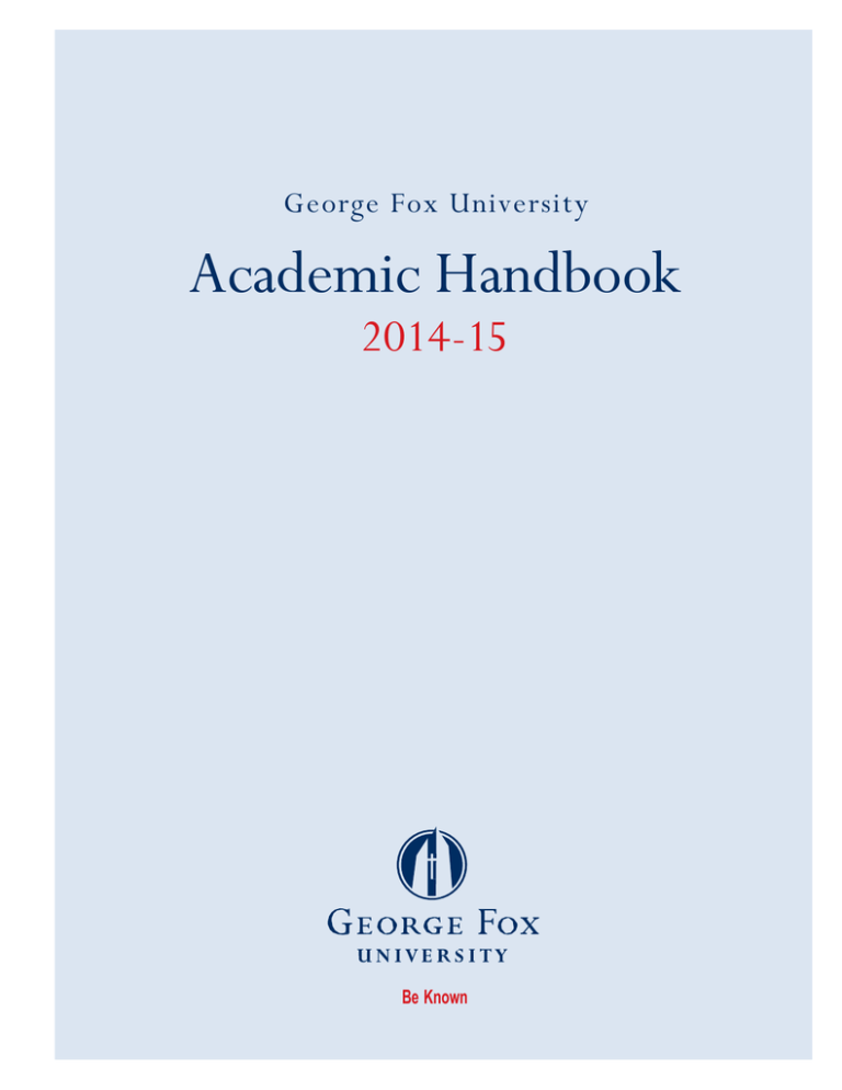 academic-handbook-2014-15-george-fox-university