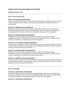 Supplemental Course Descriptions for Fall-2014