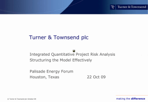 Turner &amp; Townsend plc